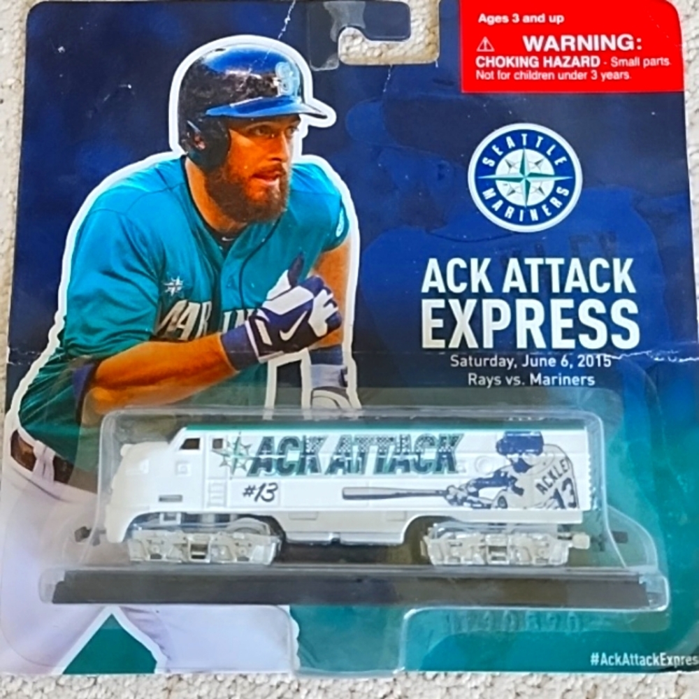 Seattle Mariners Ack Attack Express Train Car